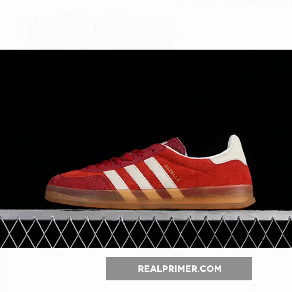 ORIGINALS GAZELLE INDOOR ACTIVE MAROON/OFF WHITE/GUM IE1051