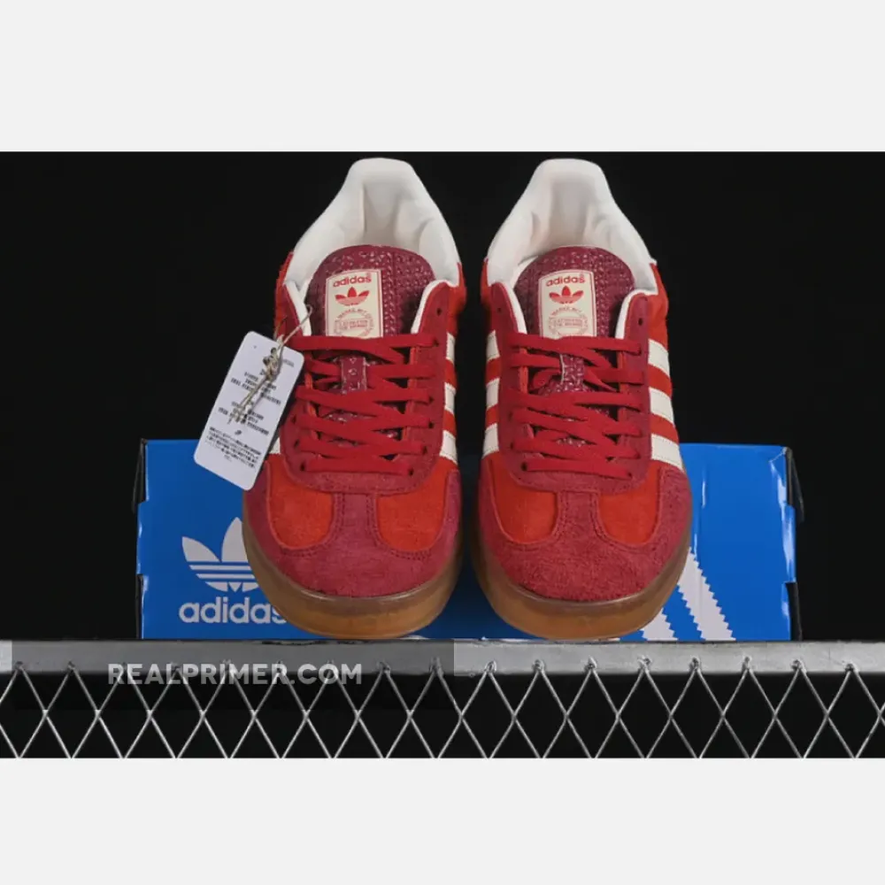 ORIGINALS GAZELLE INDOOR ACTIVE MAROON/OFF WHITE/GUM IE1051