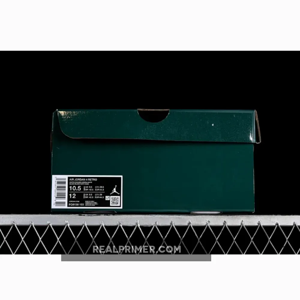 AIR JORDAN 4 RETRO OXIDIZED GREE WHITE/OXIDIZED GREEN/WHITE/NEUTRAL GREY FQ8138-103