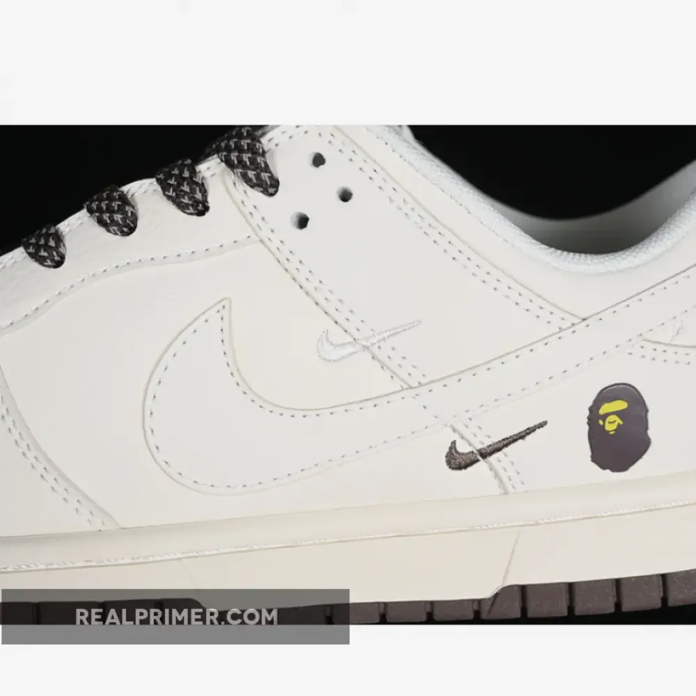 DUNK LOW BAPE WHITE/BROWN XD6188-019