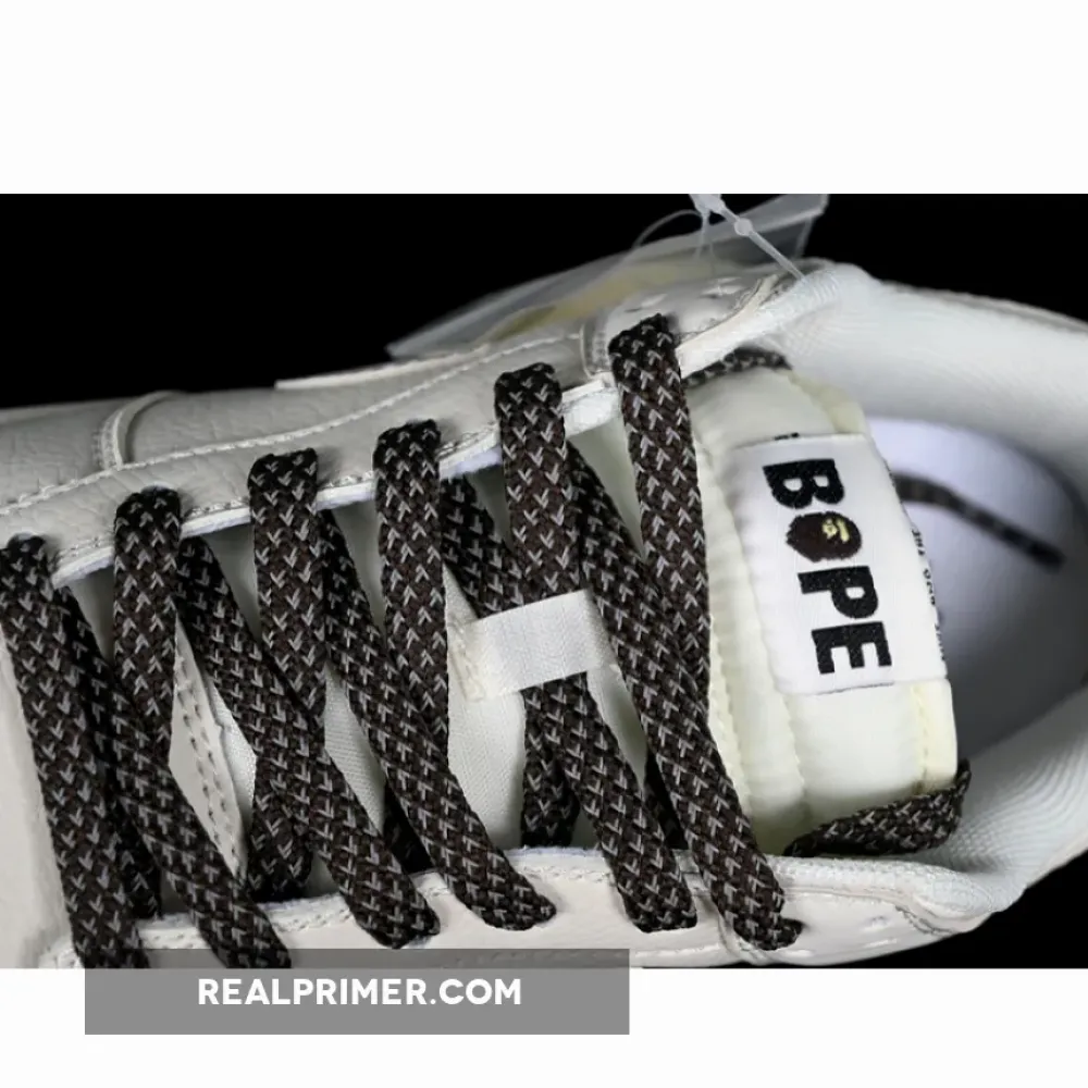 DUNK LOW BAPE WHITE/BROWN XD6188-019