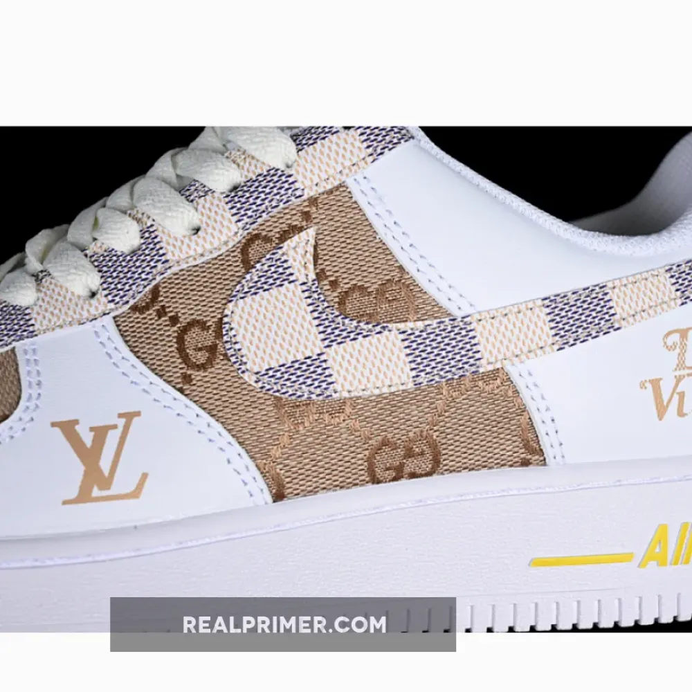 AIR FORCE 1 07 LOW WHITE/BROWN/GREY CW2288-111