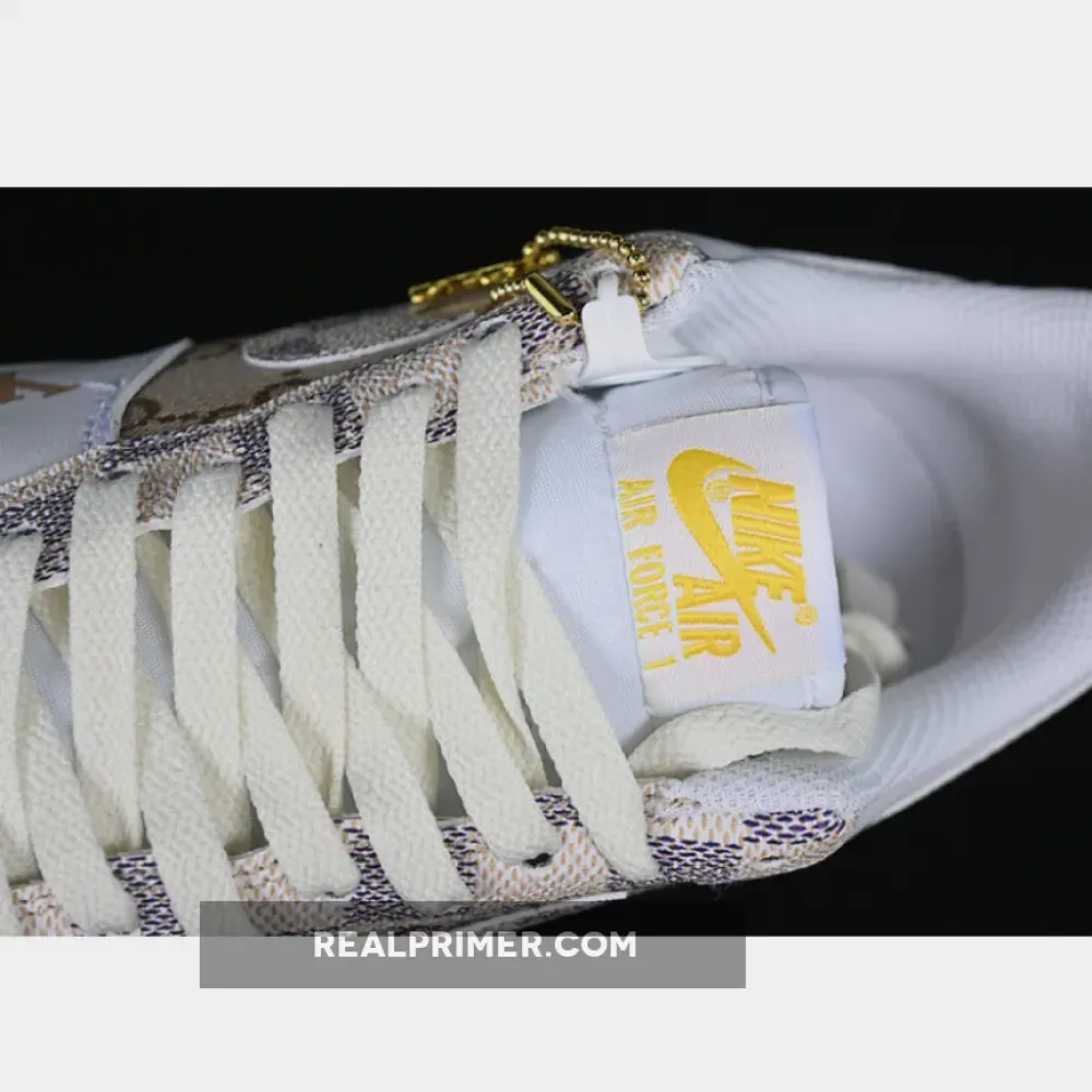 AIR FORCE 1 07 LOW WHITE/BROWN/GREY CW2288-111