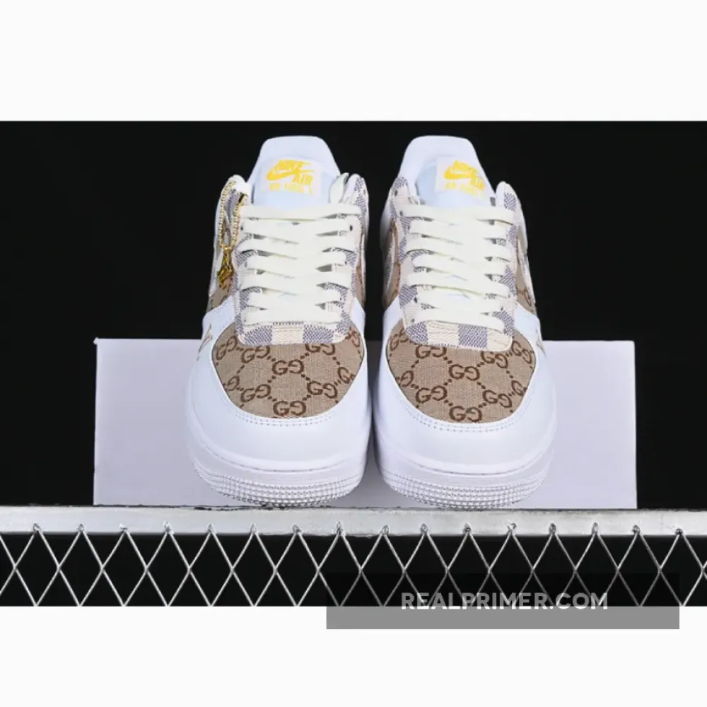 AIR FORCE 1 07 LOW WHITE/BROWN/GREY CW2288-111