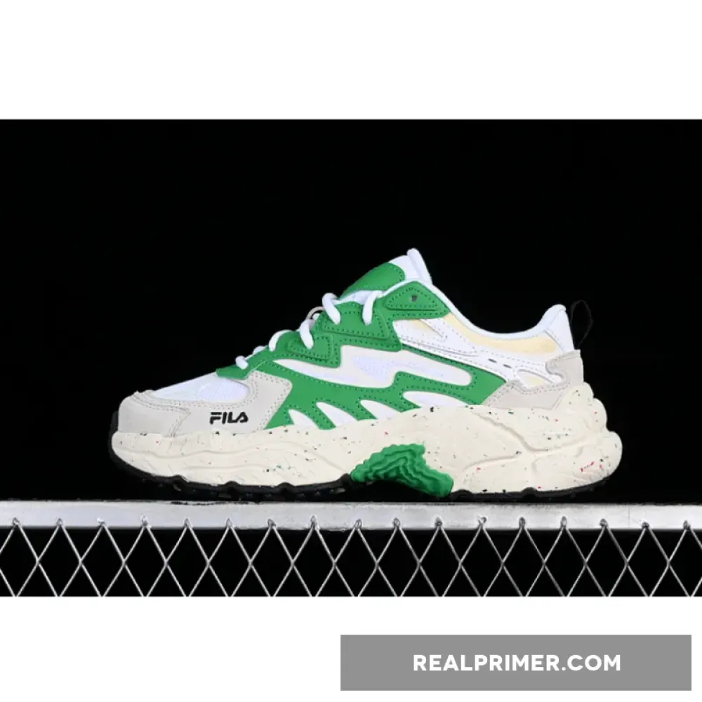 FILA WHITE/GREY/GREEN