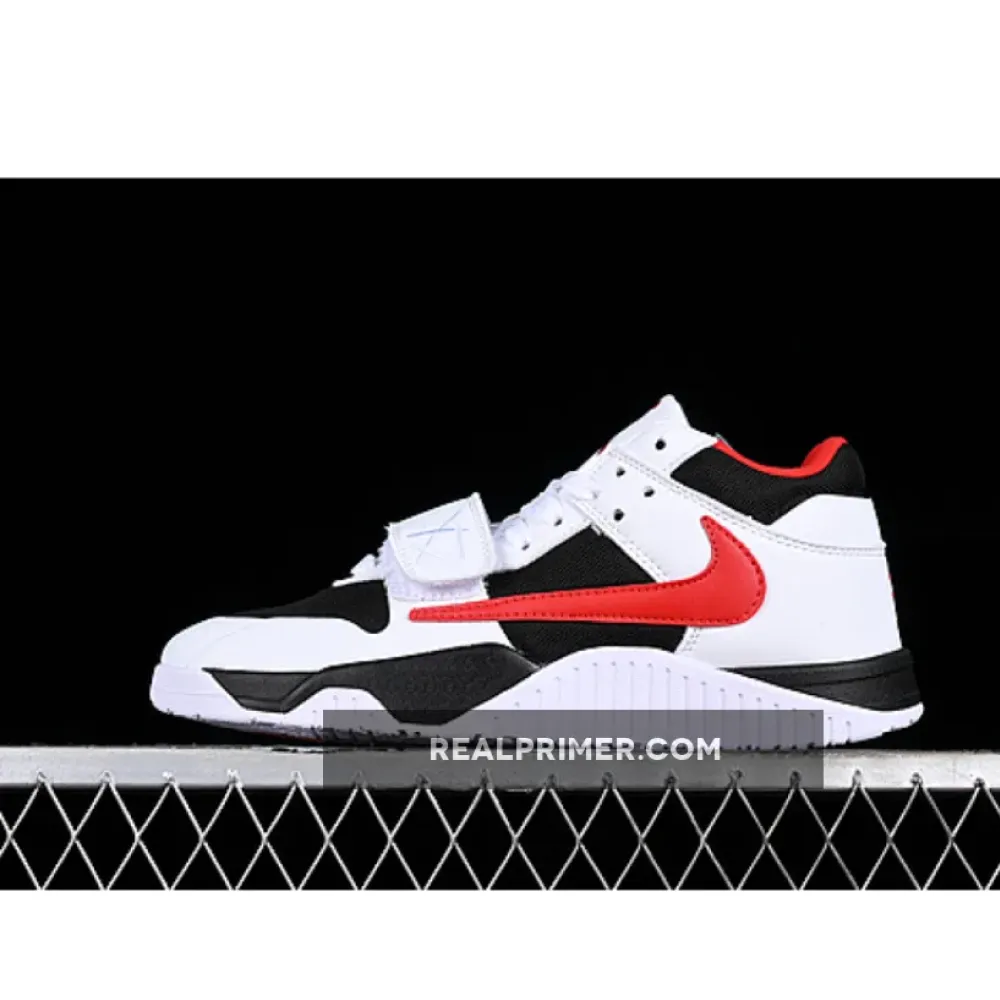 TRAVIS SCOTT JORDAN CUT THE CHECK WHITE/BLACK/RED FZ8117-407