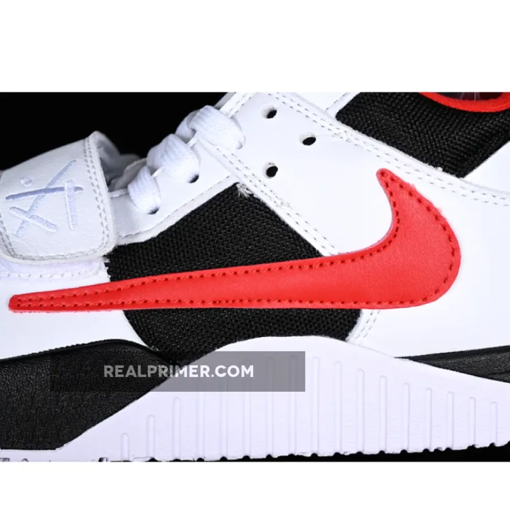 TRAVIS SCOTT JORDAN CUT THE CHECK WHITE/BLACK/RED FZ8117-407