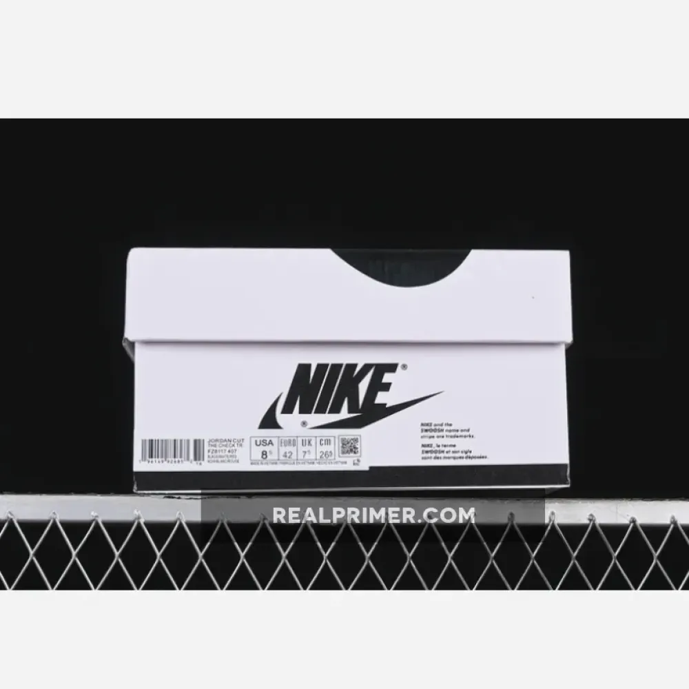 TRAVIS SCOTT JORDAN CUT THE CHECK WHITE/BLACK/RED FZ8117-407