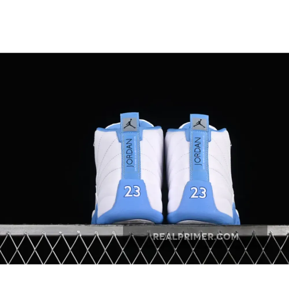 AIR JORDAN 12 RETRO WHITE UNIVERSITY BLUE WHITE/UNIVERSITY BLUE/METALLIC SILVER CT8013-112
