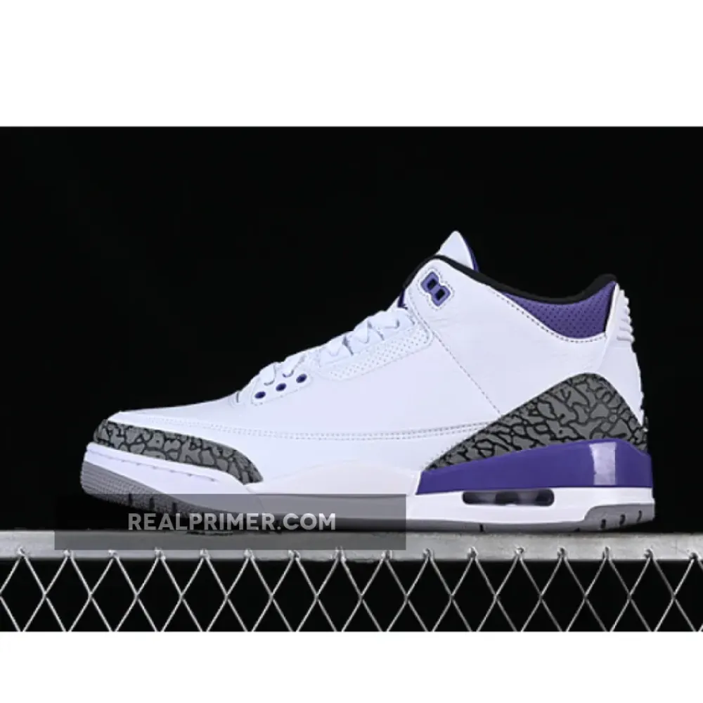AIR JORDAN 3 PINE GREEN WHITE/BLACK/GREY/PURPLE CT8532-105