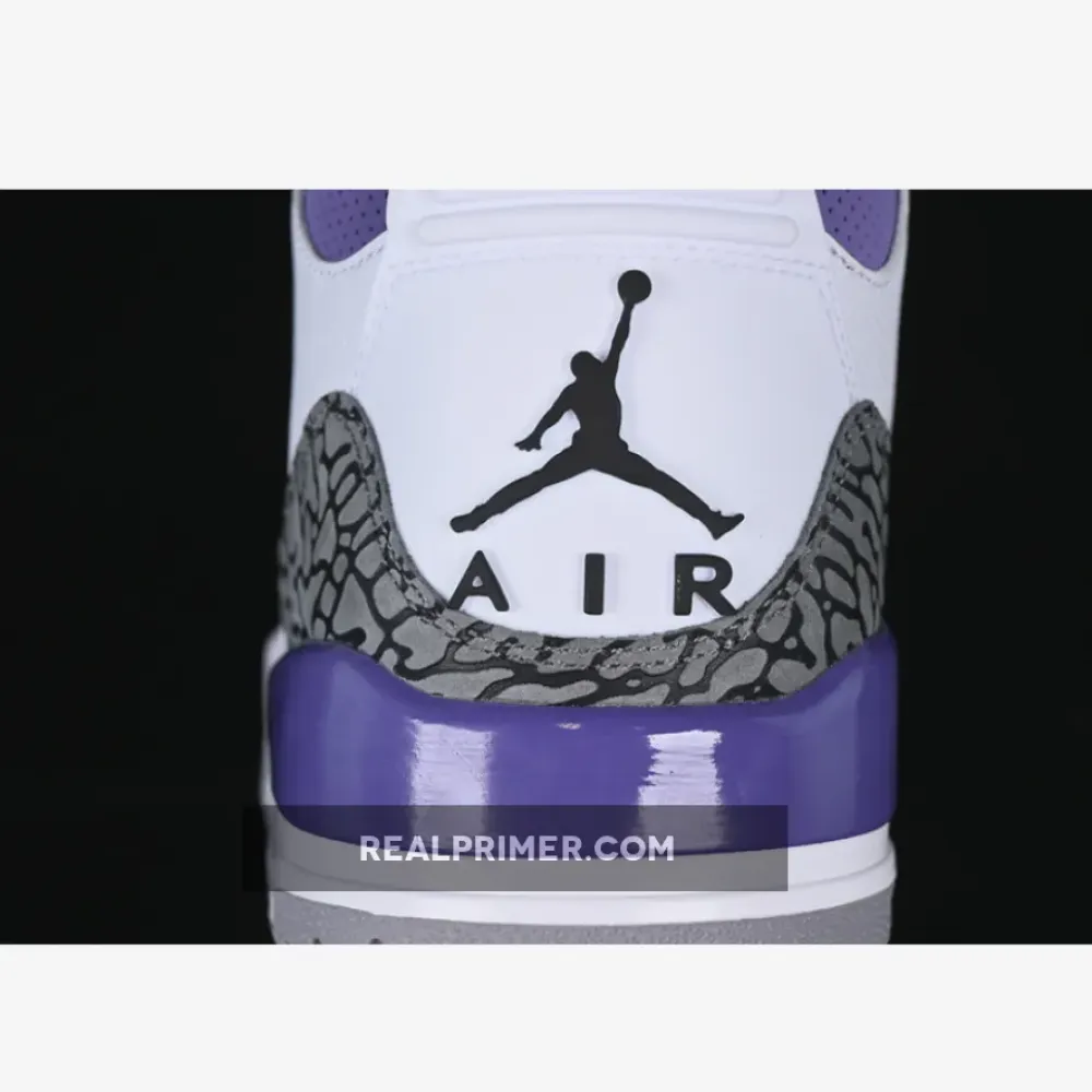 AIR JORDAN 3 PINE GREEN WHITE/BLACK/GREY/PURPLE CT8532-105