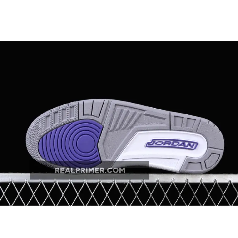AIR JORDAN 3 PINE GREEN WHITE/BLACK/GREY/PURPLE CT8532-105