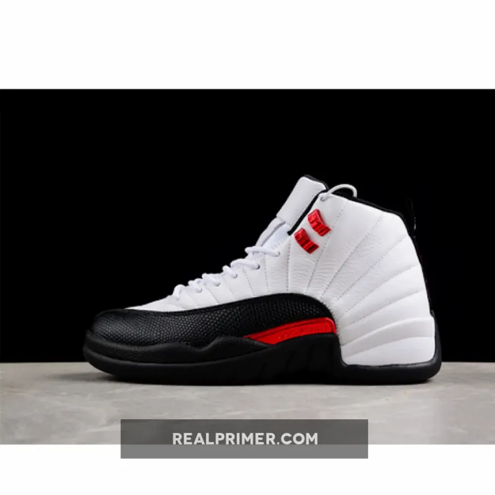AIR JORDAN 12 RED TAXI WHITE/BLACK/RED CT8013-162