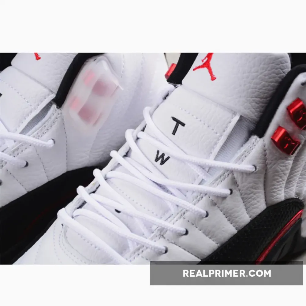 AIR JORDAN 12 RED TAXI WHITE/BLACK/RED CT8013-162