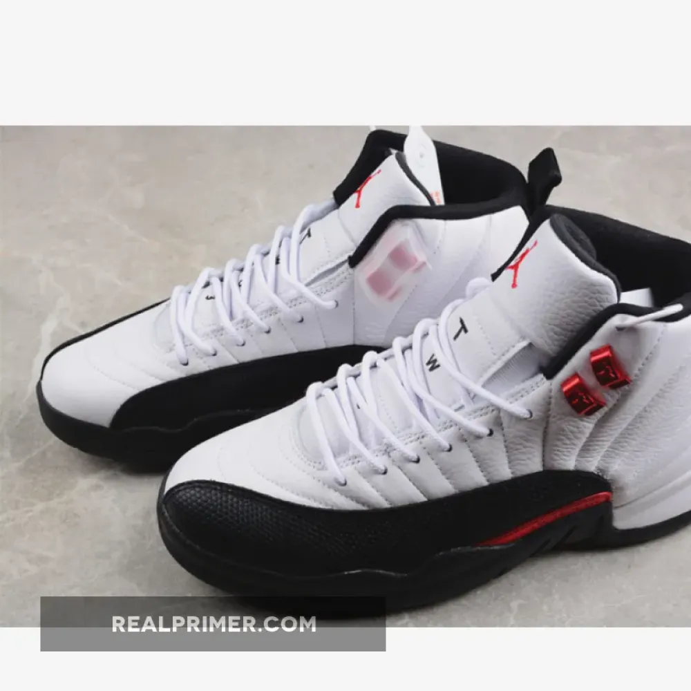 AIR JORDAN 12 RED TAXI WHITE/BLACK/RED CT8013-162