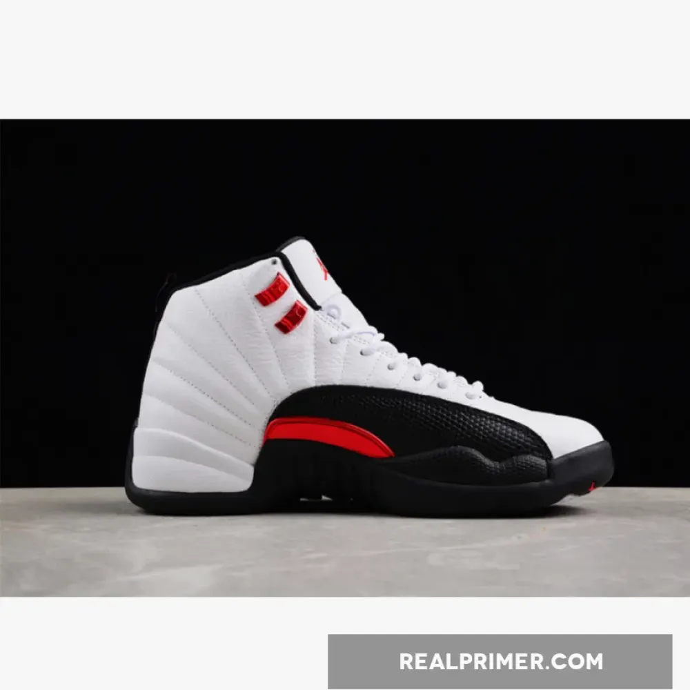 AIR JORDAN 12 RED TAXI WHITE/BLACK/RED CT8013-162