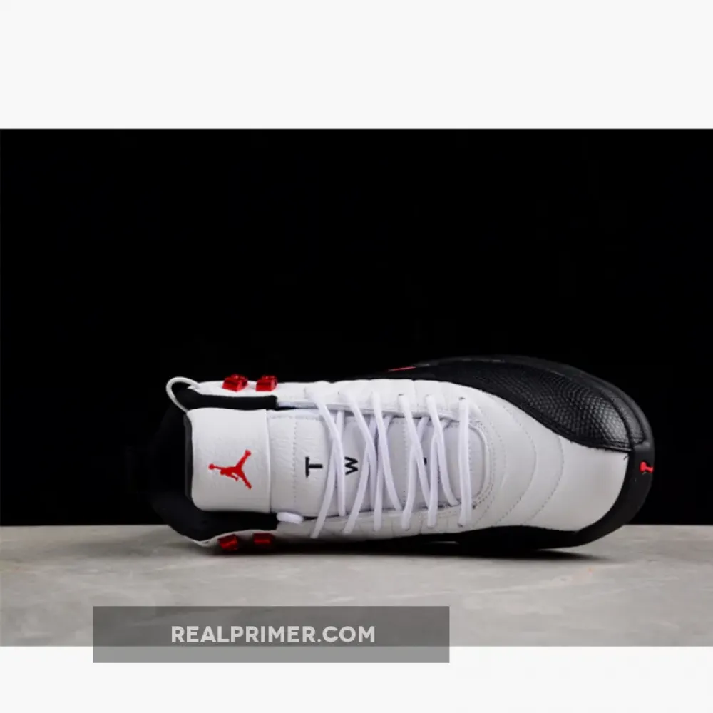 AIR JORDAN 12 RED TAXI WHITE/BLACK/RED CT8013-162