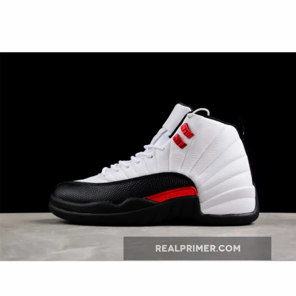 AIR JORDAN 12 RED TAXI WHITE/BLACK/RED CT8013-162