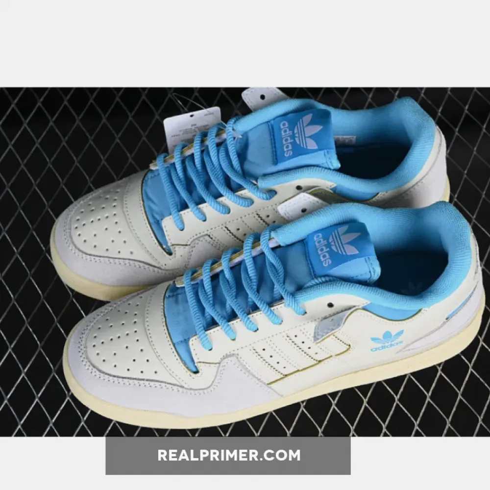 FORUM 84 LOW WHITE/GREY/BLUE FZ6342