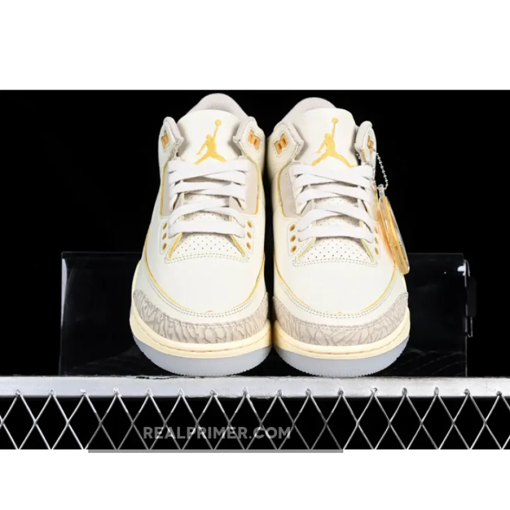 LW J.BALVIN AIR JORDAN 3 RETRO GREY/ORANGE/BLUE FN0344-901