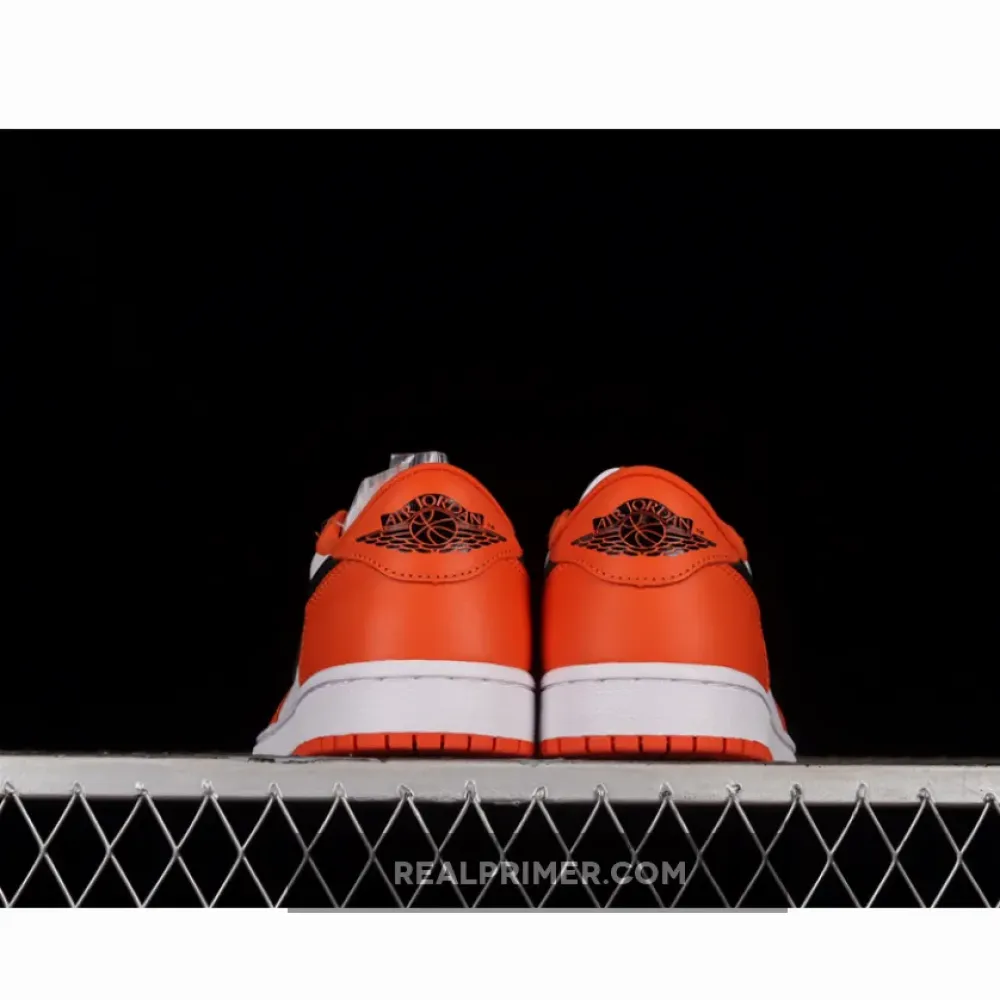 AIR JORDAN 1 LOW OG WHITE/BLACK/ORANGE CZ0775-801