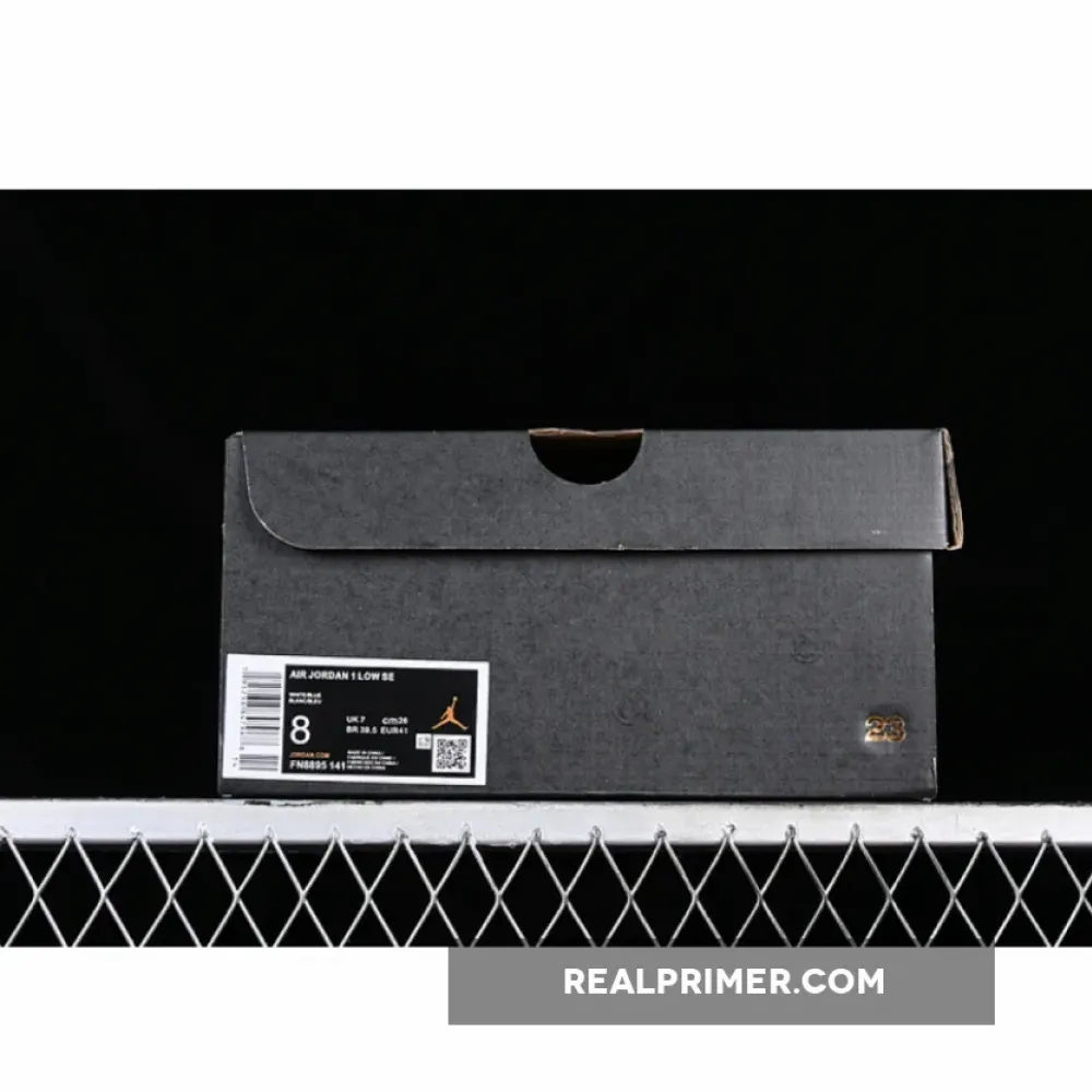 AIR JORDAN 1 LOW WHITE/BLUE/GOLD FN8899-141