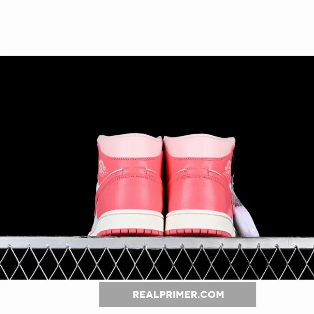 AIR JORDAN 1 MID WHITE/PINK BQ6472-186