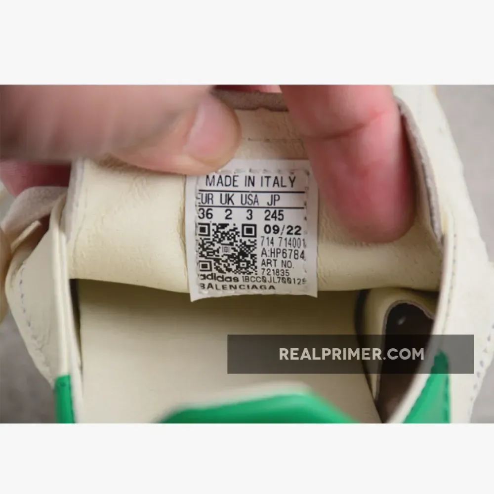 ADIDAS ORIGINALS BA*LEN*CIAGA TRACK GREY/WHITE/GREEN N73KGH