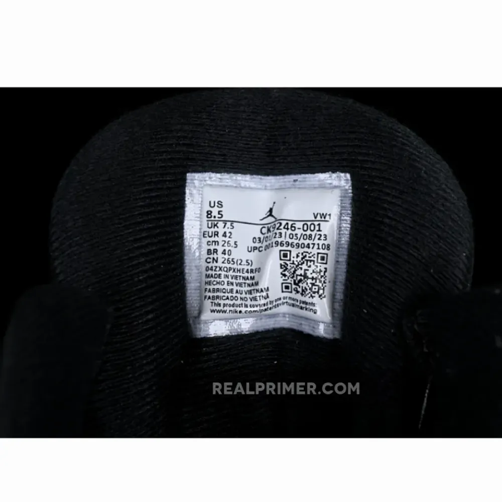 AIR JORDAN 3 RETRO OFF NOIR BLACK/GREY/WHITE CK9246-001