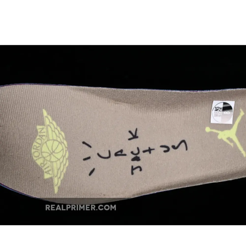 TRAVIS SCOTT AIR JORDAN 1 LOW G NRC WHITE/BLACK/GREEN FZ3124-200