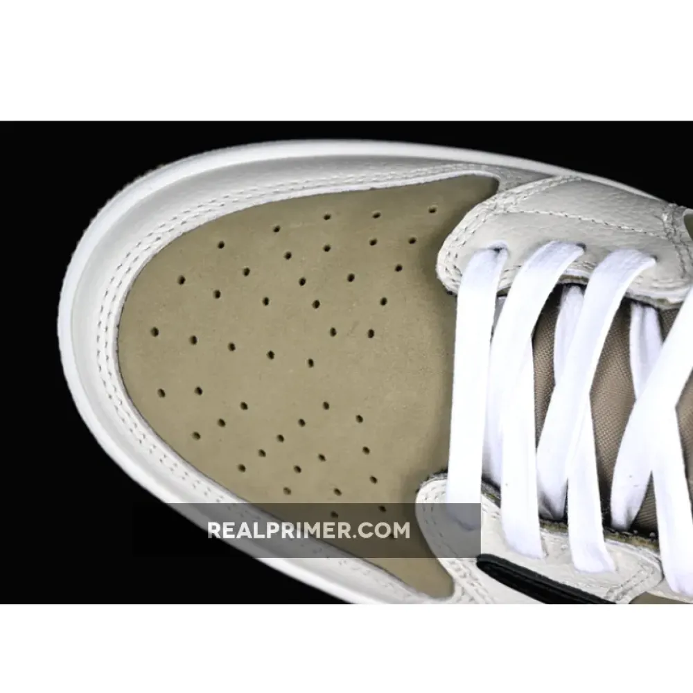 TRAVIS SCOTT AIR JORDAN 1 LOW G NRC WHITE/BLACK/GREEN FZ3124-200