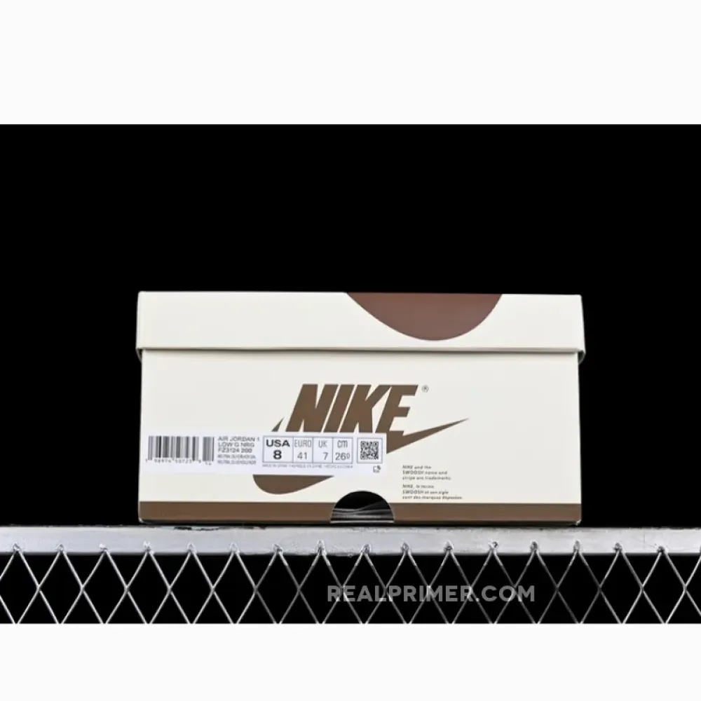 TRAVIS SCOTT AIR JORDAN 1 LOW G NRC WHITE/BLACK/GREEN FZ3124-200