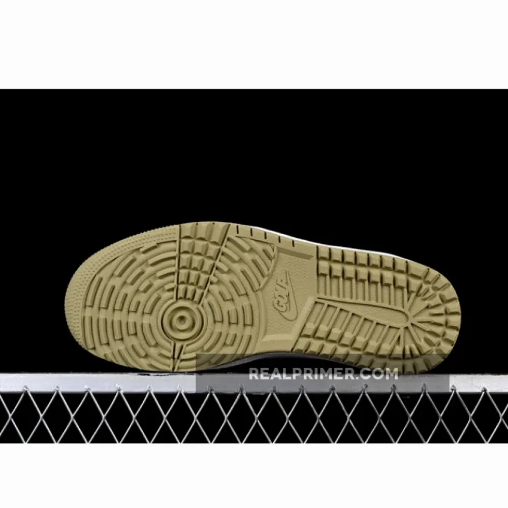 TRAVIS SCOTT AIR JORDAN 1 LOW G NRC WHITE/BLACK/GREEN FZ3124-200