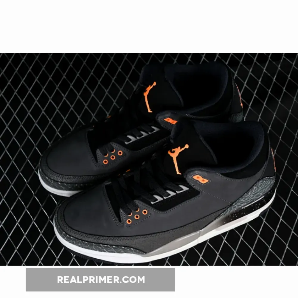 AIR JORDAN 3 RETRO FEAR GREY/ORANGE/BLACK/WHITE CT8532-080