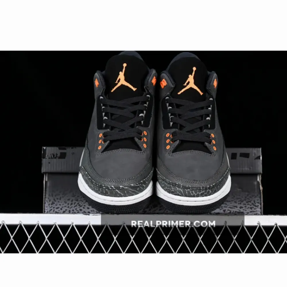 AIR JORDAN 3 RETRO FEAR GREY/ORANGE/BLACK/WHITE CT8532-080