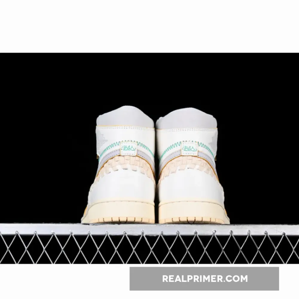 UNION AIR JORDAN 1 HIGH OG WOVEN WHITE/GREY/YELLOW FD2565-100