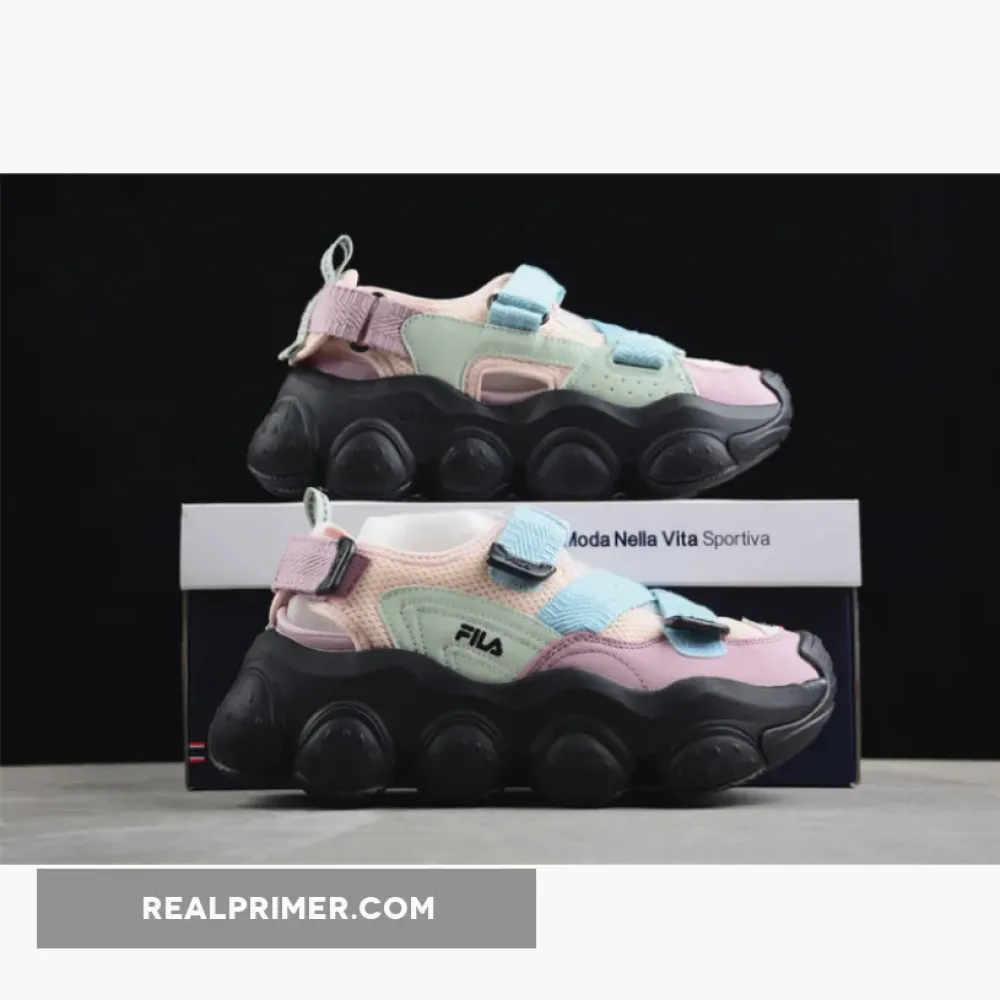 FILA FUSION BLACK/BLUE/GREEN/PINK