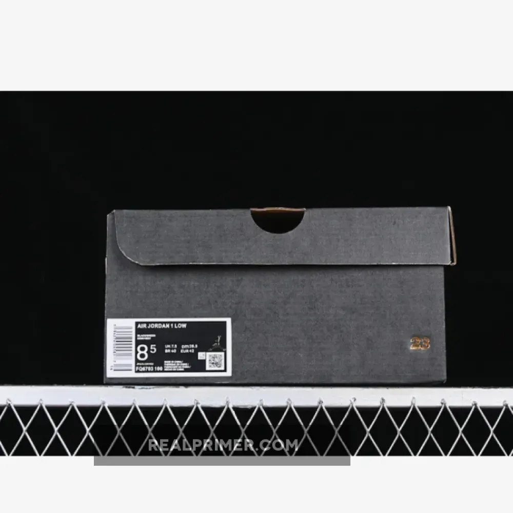 AIR JORDAN 1 LOW QUAI 54 BLACK/WHITE/GREEN/RED FQ6703-100