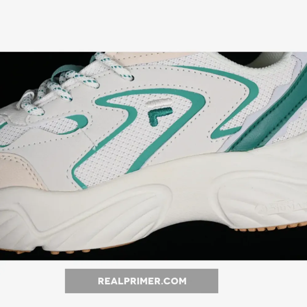 FILA FUSION WHITE/GREY/GREEN