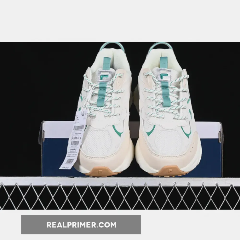 FILA FUSION WHITE/GREY/GREEN