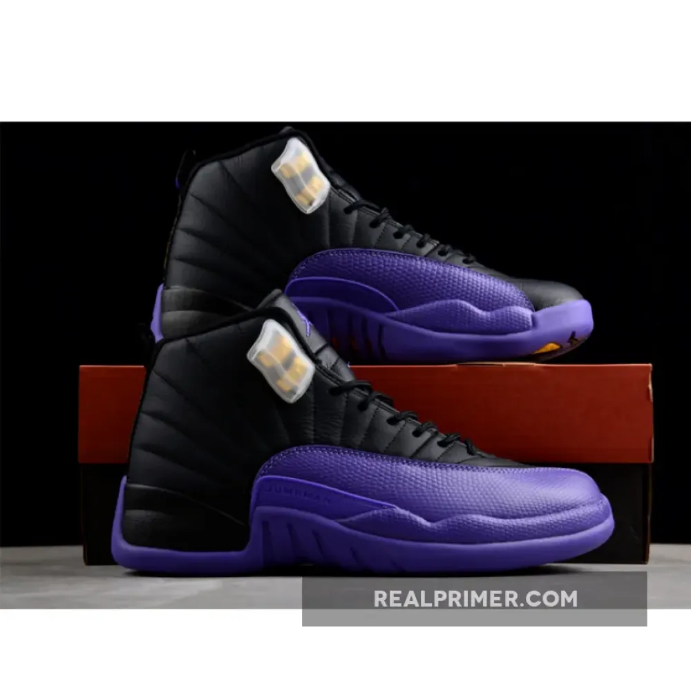 AIR JORDAN 12 RETRO BLACK/FIELD PURPLE/METALLIC GOLD/TAXI CT8013-057