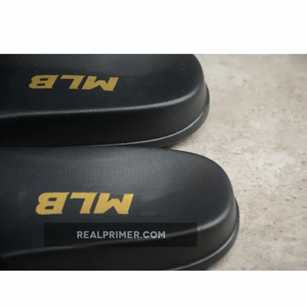 BASEBALL LEAGUE SLIPPERS WHITE/GOLD/BLACK