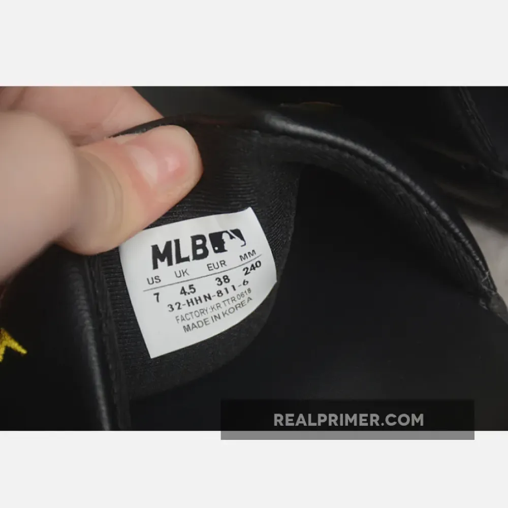 BASEBALL LEAGUE SLIPPERS WHITE/GOLD/BLACK