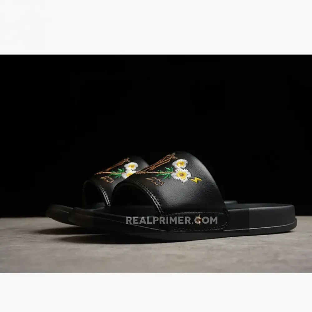 BASEBALL LEAGUE SLIPPERS WHITE/GOLD/BLACK