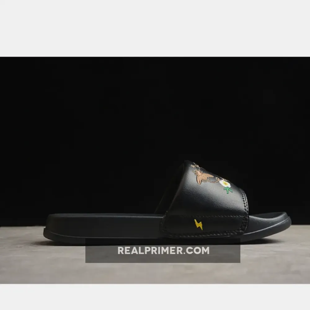 BASEBALL LEAGUE SLIPPERS WHITE/GOLD/BLACK