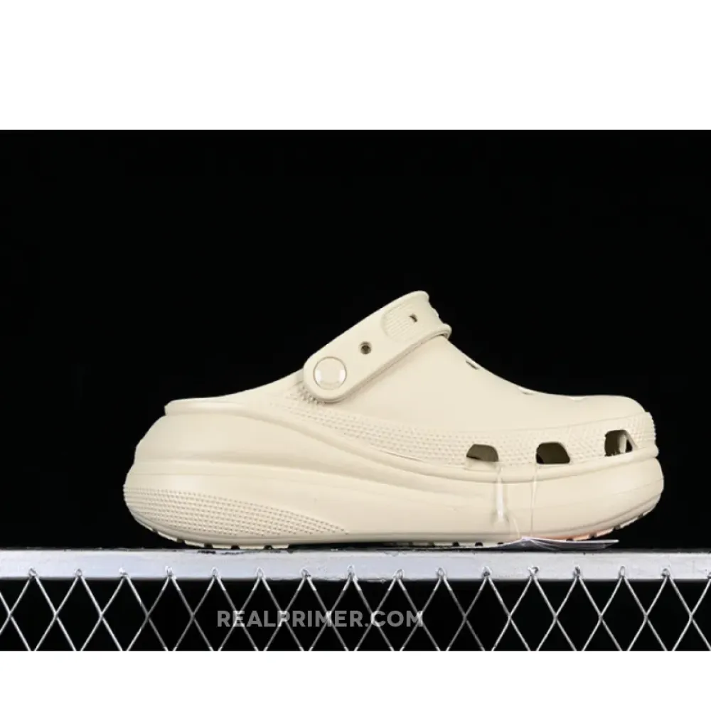 CROCS DUAL USE BEACH HOLE SHOES GREY OEBYPO