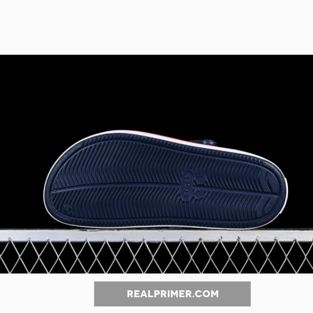 CTOCS FLAT HOLE SANDALS BLUE/WHITE 7ZOEX8