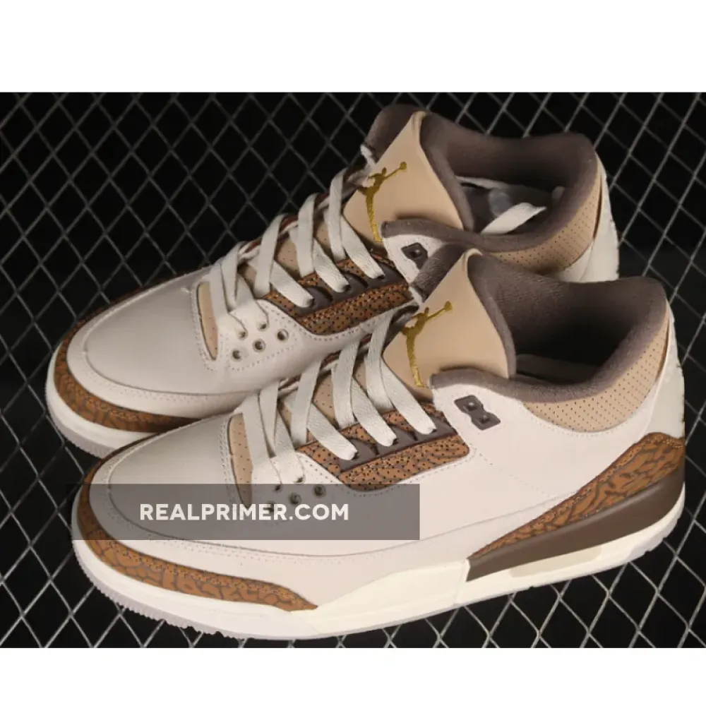 AIR JORDAN 3 RETRO LIGHT OREWOOD BROWN/METALLIC GOLD/LIGHT BRITISH TAN 40-47.5