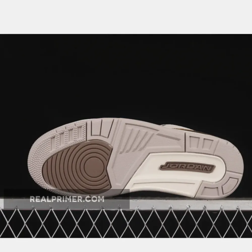 AIR JORDAN 3 RETRO LIGHT OREWOOD BROWN/METALLIC GOLD/LIGHT BRITISH TAN 40-47.5