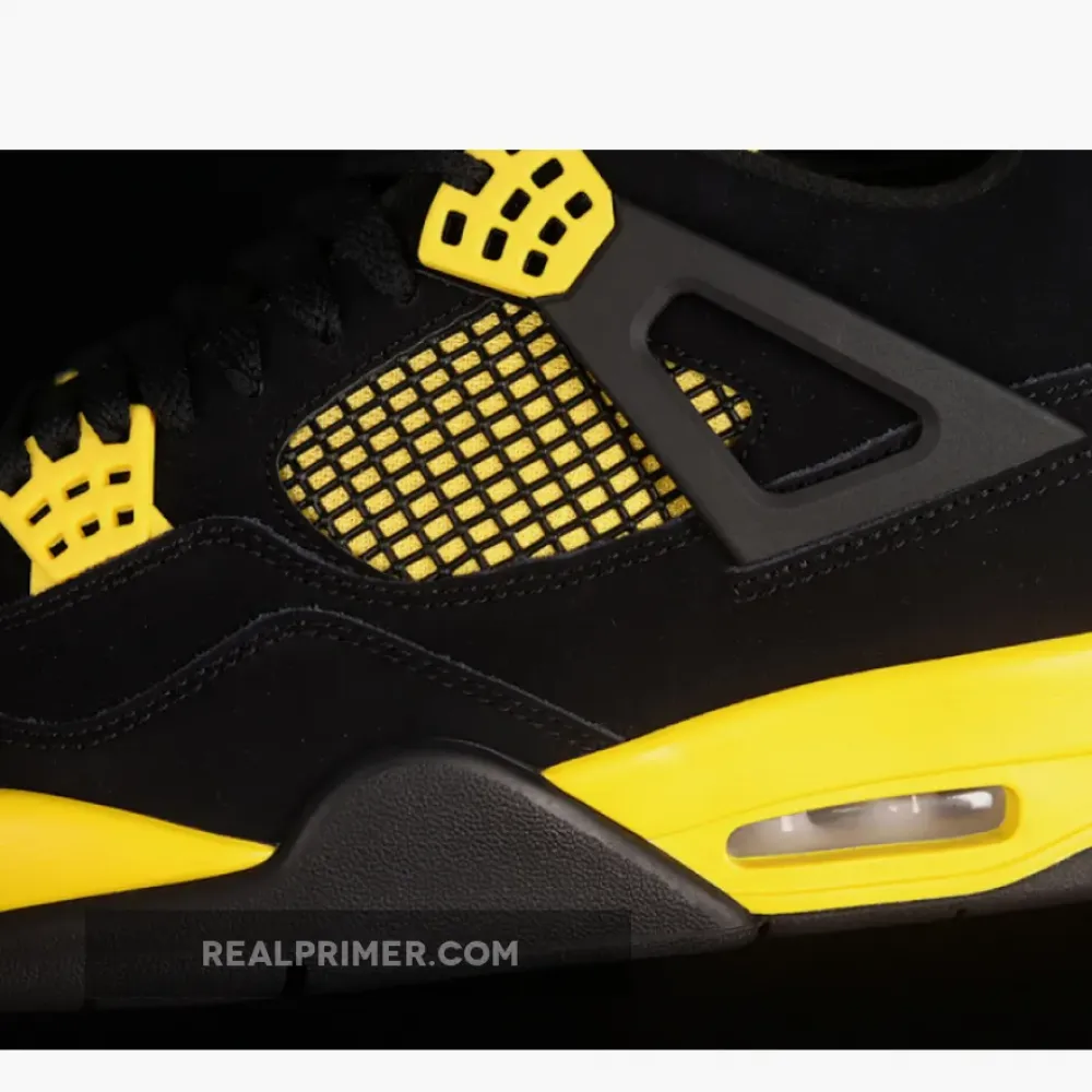 AIR JORDAN 4 RETRO BLACK/TOUR YELLOW DH6927-017